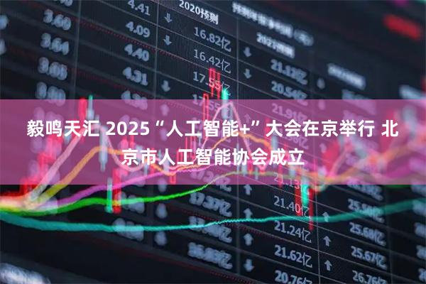 毅鸣天汇 2025“人工智能+”大会在京举行 北京市人工智能协会成立